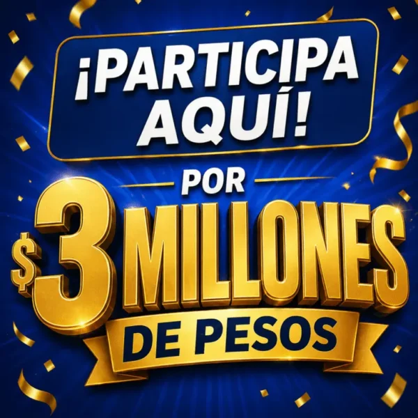 3 Millones de pesos