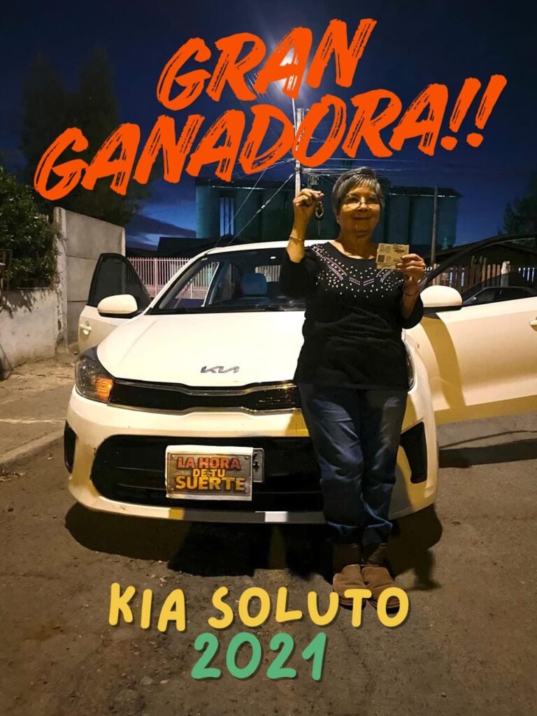 GRAN GANADORA!!! del sorteo anterior KIA SOLUTO 2021FULL